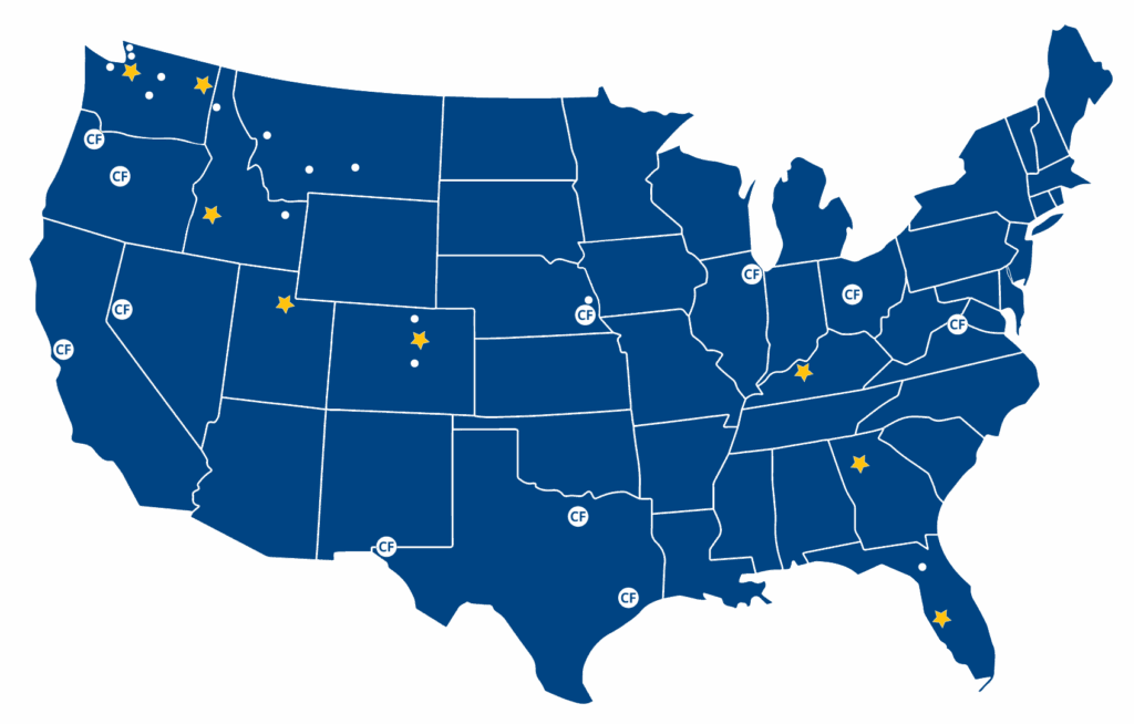 ATS USA Locations Map