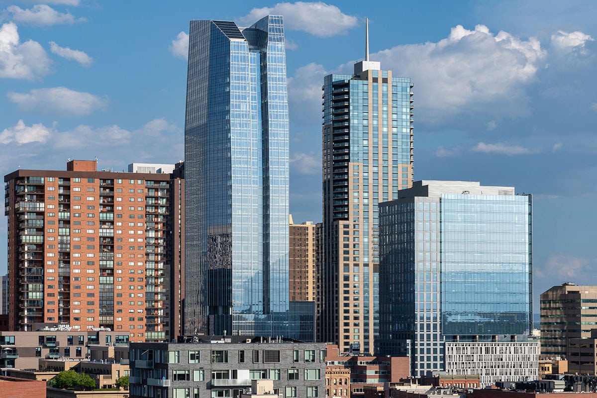 Denver Colorado city skyline