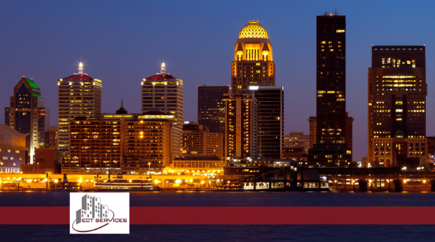 City scape at night time